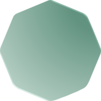 Gradient Octagon, Gradient Octagon Button png