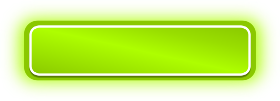 Lime Neon Button, Glowing Neon Button png