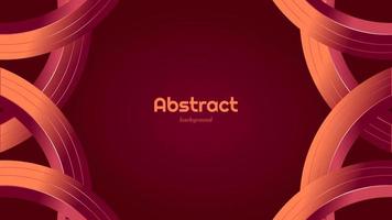 Abstract maroon background geometric line shape design vector