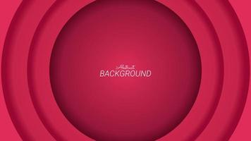 círculo abstracto redondo diseño de plantilla de fondo granate rojo vector