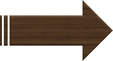 vuoto di legno freccia png