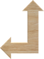 Blank Wooden Arrow png