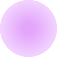 círculo gradiente roxo png