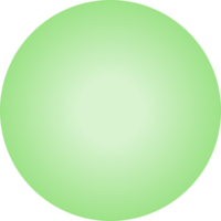 circulo degradado verde png