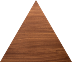 Blank Triangle Wooden Sign png