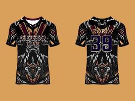 jersey de uniforme de mangas raglán vector