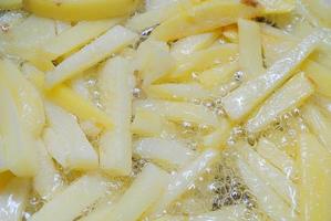 pommes frites view photo