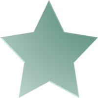 Gradient Star, Gradient Star Button png