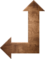 Blank Wooden Arrow png