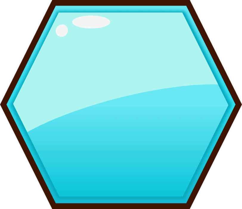 Blue Hexagon PNGs for Free Download