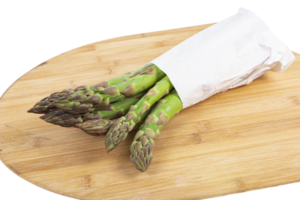 vegetarische verse groene asperges. groente uitgesneden png