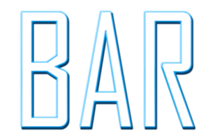 Blue Neon Text Bar cut out png