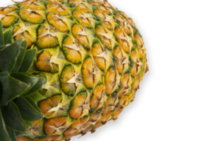 giallo succoso maturo ananas isolato tagliare su png