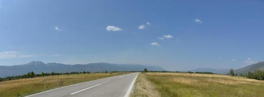 country road view photo