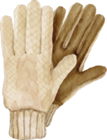 clipart de guantes de acuarela png