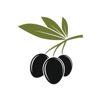 olive icon vector illustration design template