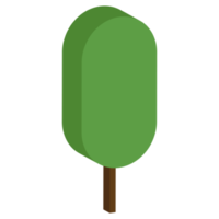 Tree or plant, Isometric plant and trees. png