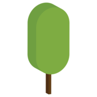 Tree or plant, Isometric plant and trees. png