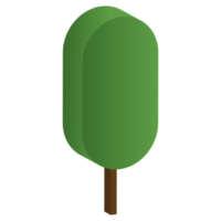 Tree or plant, Isometric plant and trees. png