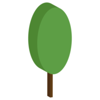 árbol o planta, planta isométrica y árboles. png