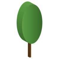 Tree or plant, Isometric plant and trees. png