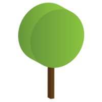 Tree or plant, Isometric plant and trees. png