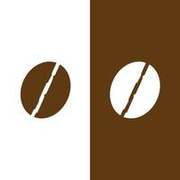 coffee bean icon vector