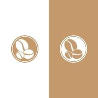 coffee bean icon vector