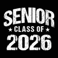 Class Of 2026 Vector, Tshirt Design vector