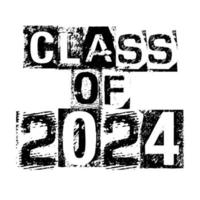 Class Of 2024 Vector, Tshirt Design vector