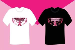 Ladies Check Yourself T Shirt Design vector