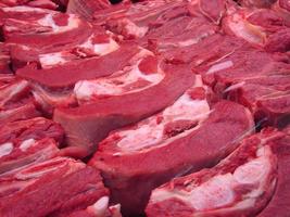 Raw meat view photo