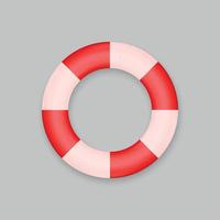 lifebuoy isolated on white background vector