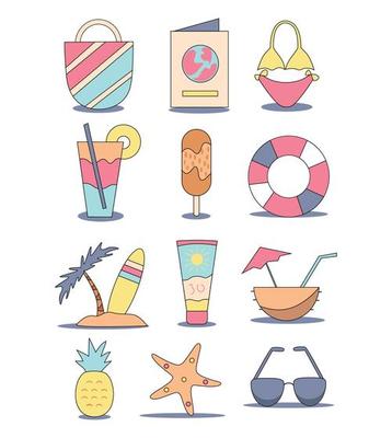 Travel Stickers Vector Art, Icons, and Graphics for Free Download