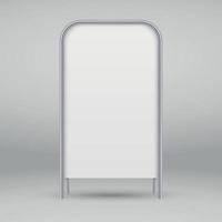 street sandwich board vector