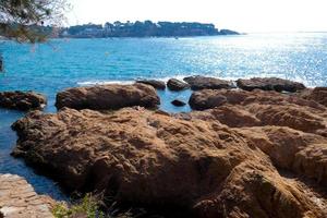 View of the Catalan Costa Brava, Sant Feliu de Guixols, Spain photo