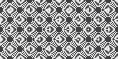 patrón de círculo sin costuras para fines textiles foto