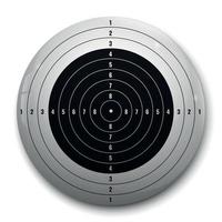 3d realistic Target vector