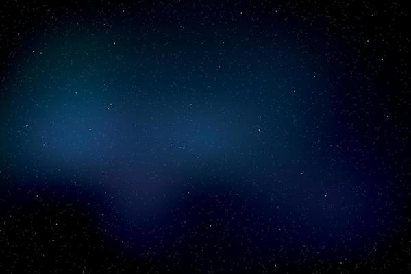 Space background with stars