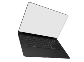ordinateur portable ordinateur portable avec espace vide isolé