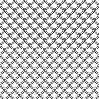 Elegant seamless pattern with scales, vector illustration in Japanese style.