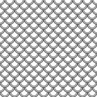 Elegant seamless pattern with scales, vector illustration in Japanese style.