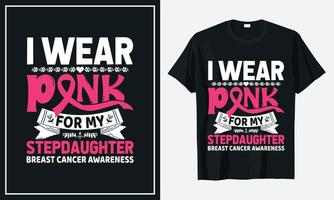 Breast Cancer t-shirt design Vector Print