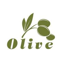 olive icon vector illustration design template