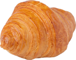 pão de croissant de recorte em fundo transparente. png