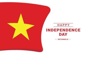 día de la independencia de vietnam vector