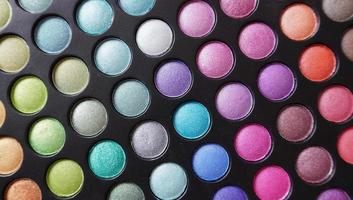 Professional makeup artist eyeshadow palette photo