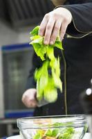 chef preparing meal photo