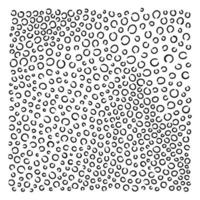 Hand drawn vector textures in doodle style. Simple vector textures with dots, strokes.