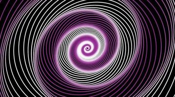 Colorful Hypnotic spiral vector illustration